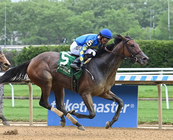 Leave No Trace wins the 2024 Vagrancy S. (G3) at Aqueduct - NYRA photo