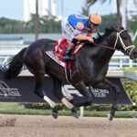 Mindframe and jockey Irad Ortiz, Jr. glide to victory in the 2025 Gulfstream Park Mile (G2) - Lauren King